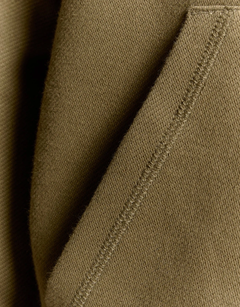 Diagonal Weave Hoodie