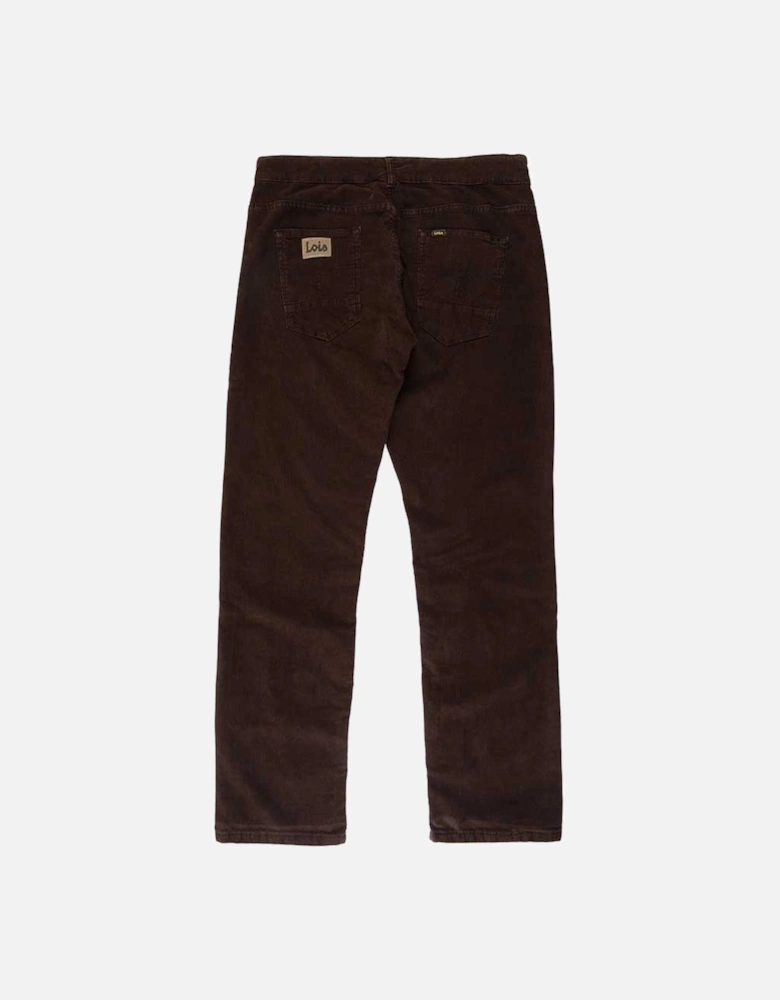 Jeans Sierra Thin Corduroy Tapered Fit - Delicioso Brown