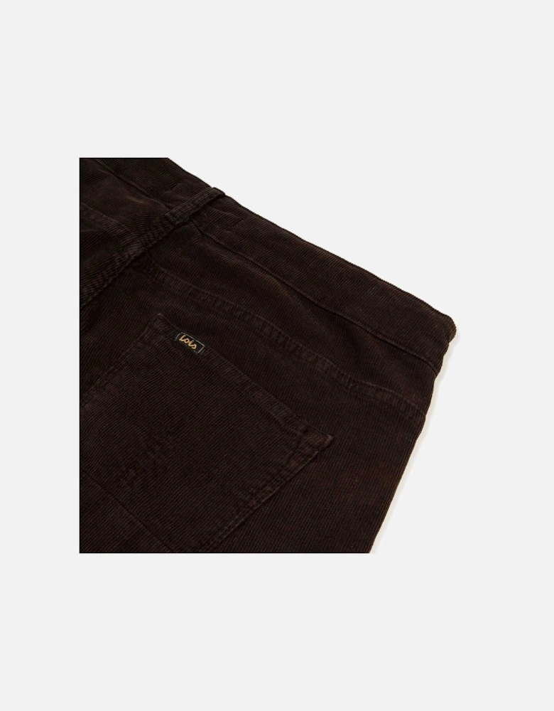 Jeans Sierra Thin Corduroy Tapered Fit - Delicioso Brown