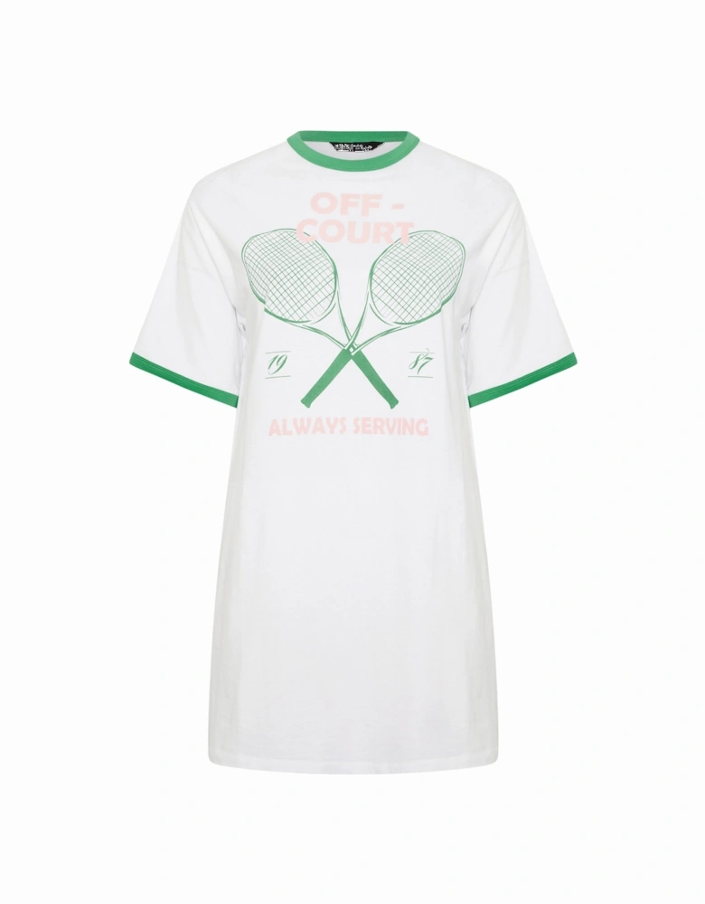 Slogan T-Shirt Dress