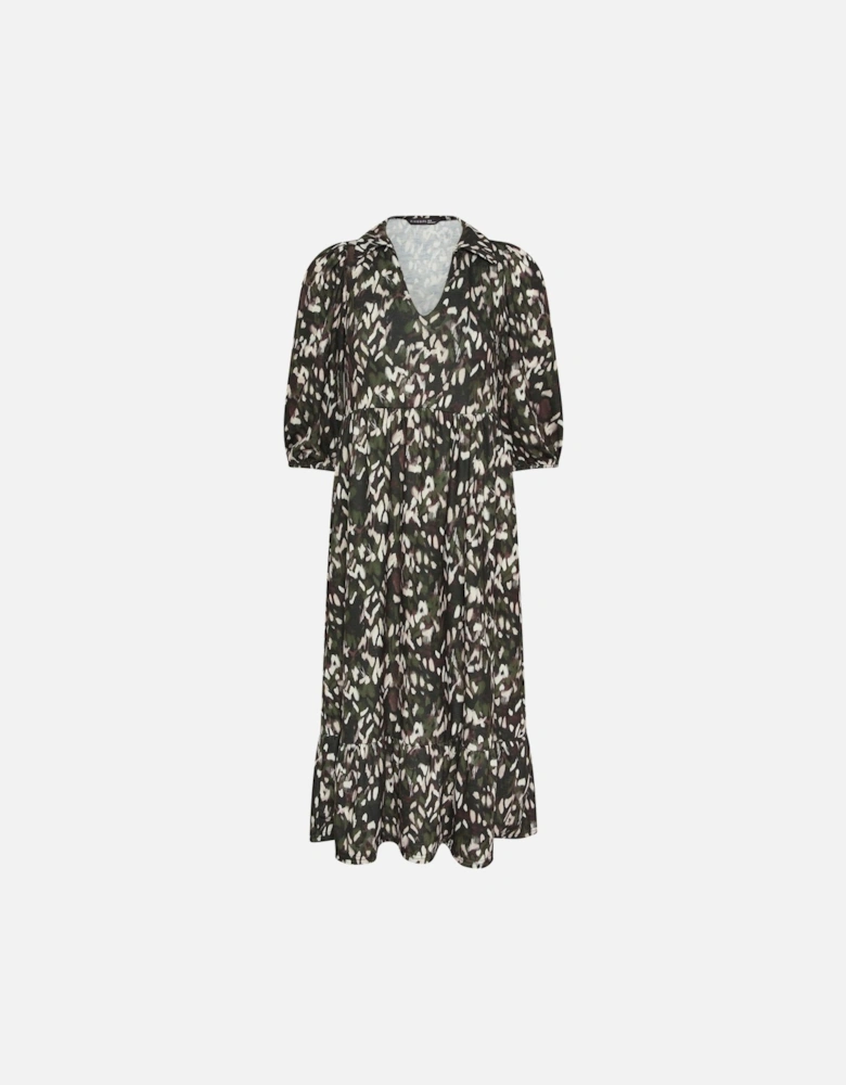 Petite Camo Midaxi Dress