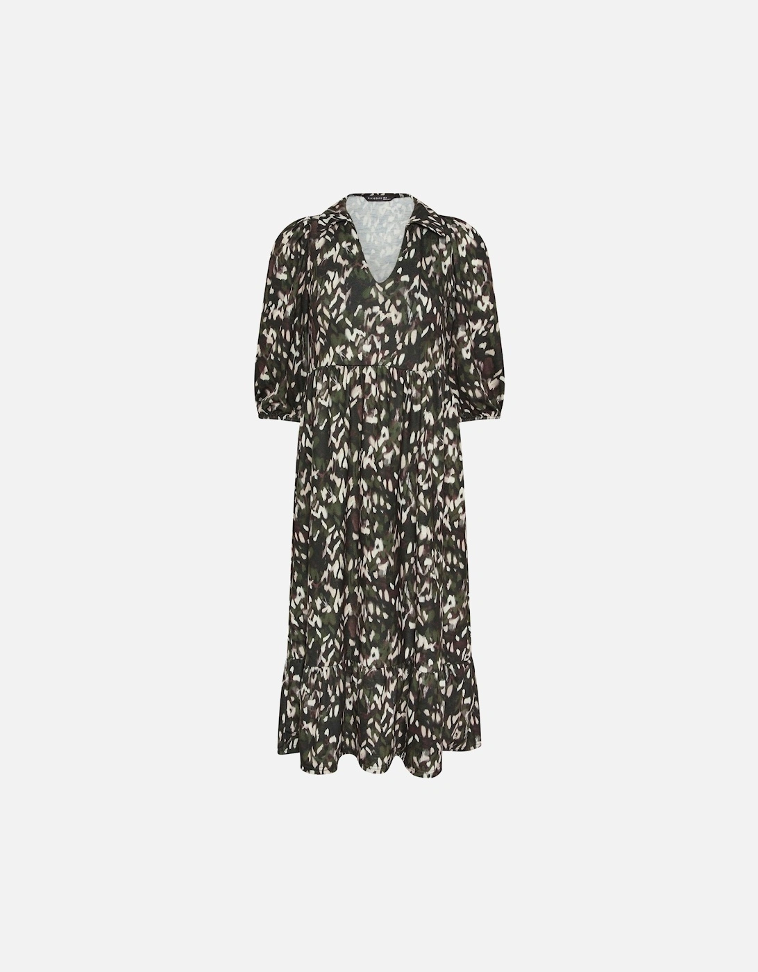 Petite Camo Midaxi Dress, 2 of 1
