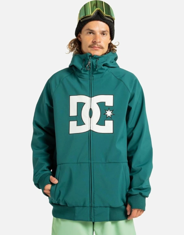 Mens Spectrum Hooded Softshell Jacket