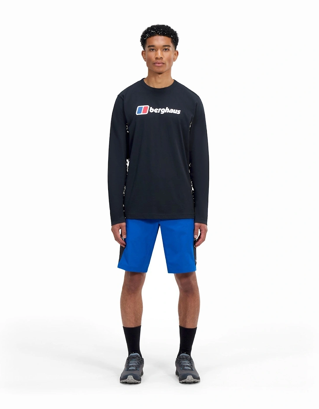 Mens Big Logo Long Sleeve T-Shirt, 2 of 1