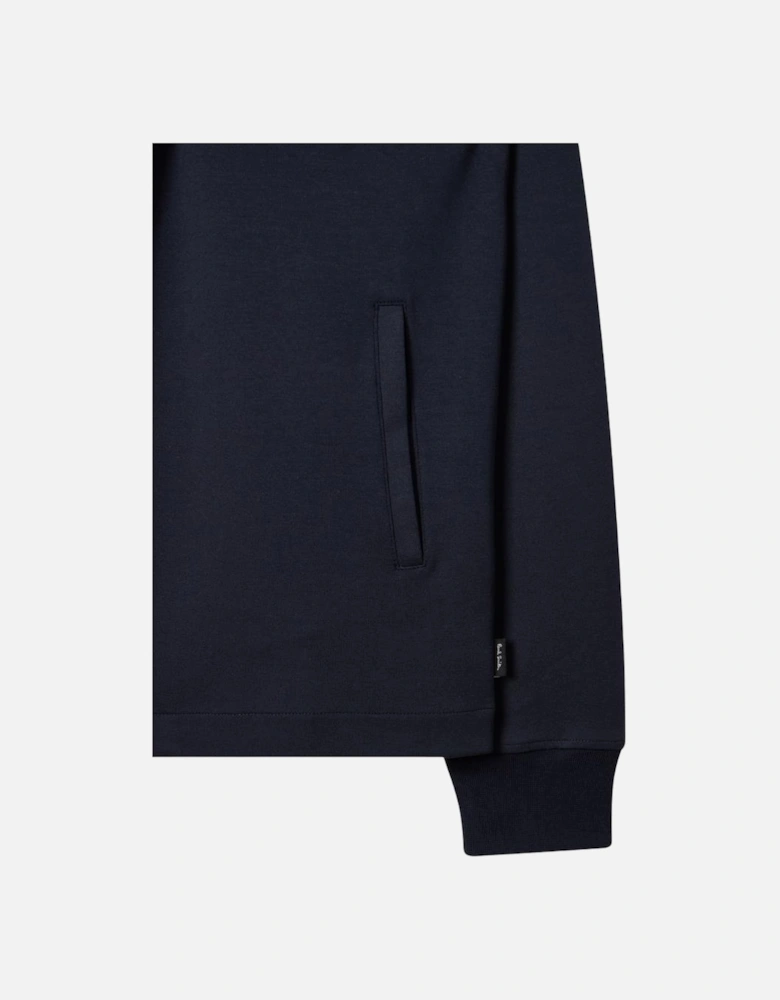 Zip Front Jacket - Navy