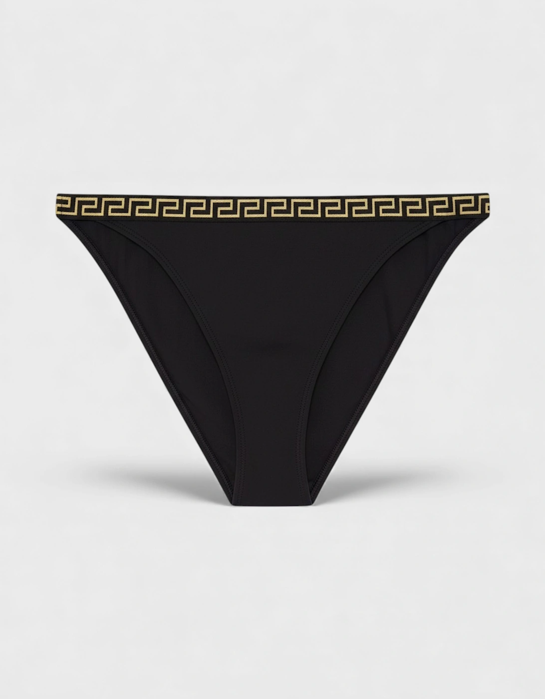 Greca Border Bikini Bottoms Black, 2 of 1