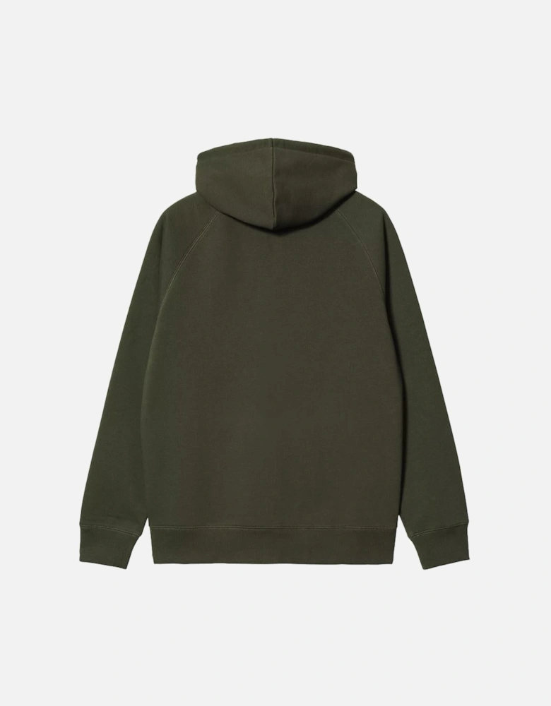 Hooded Chase Jacket Olive/Gold