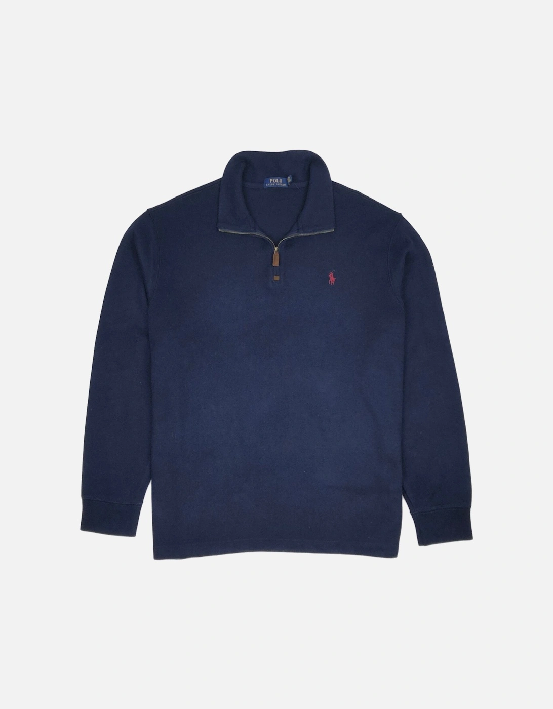 Hunter Navy 1/4 Zip Sweatshirt, 3 of 2