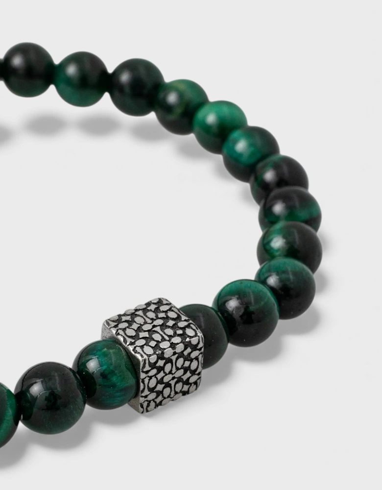 Signature Stretch Bracelet Dark Green