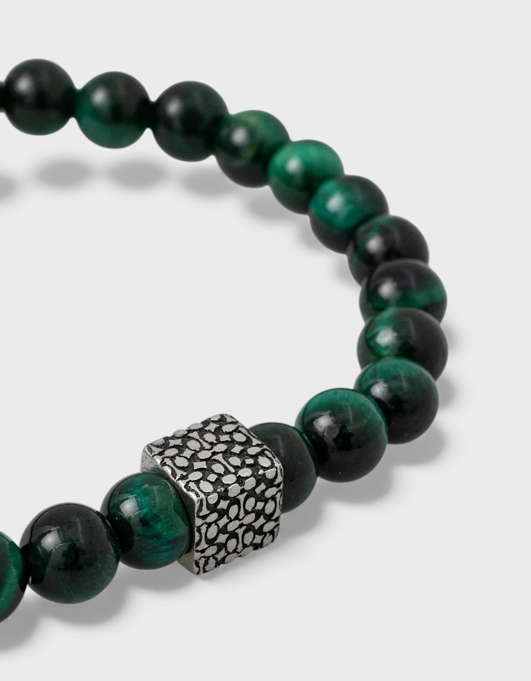 Signature Stretch Bracelet Dark Green