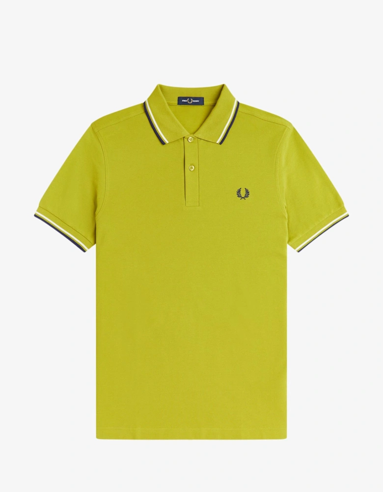 M3600 Twin Tipped Shirt - Tennis Ball Yellow/Ecru/French Navy