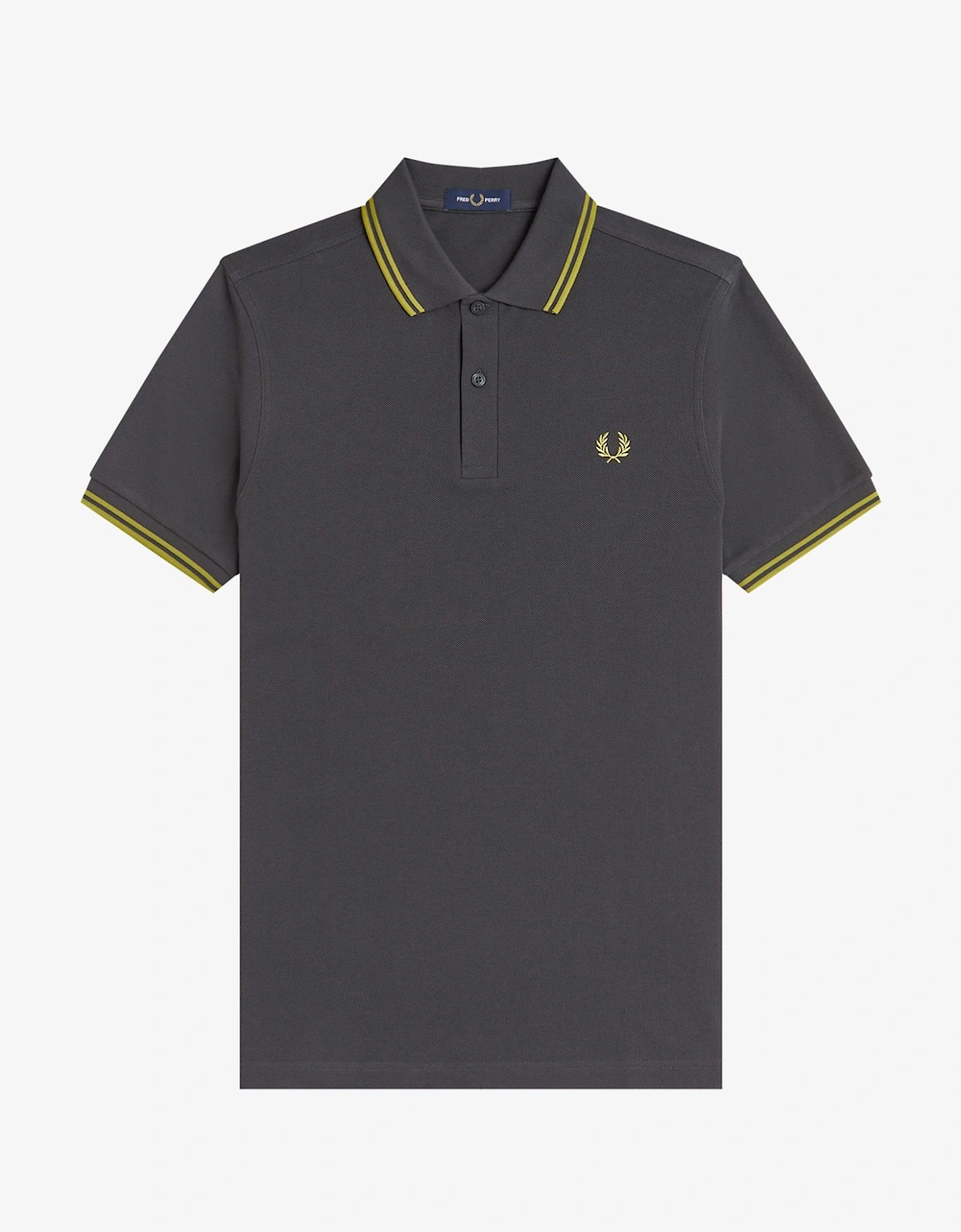 M3600 Twin Tipped Shirt - Anchor Grey/Tennis Ball Yellow, 9 of 8