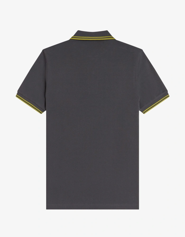 M3600 Twin Tipped Shirt - Anchor Grey/Tennis Ball Yellow