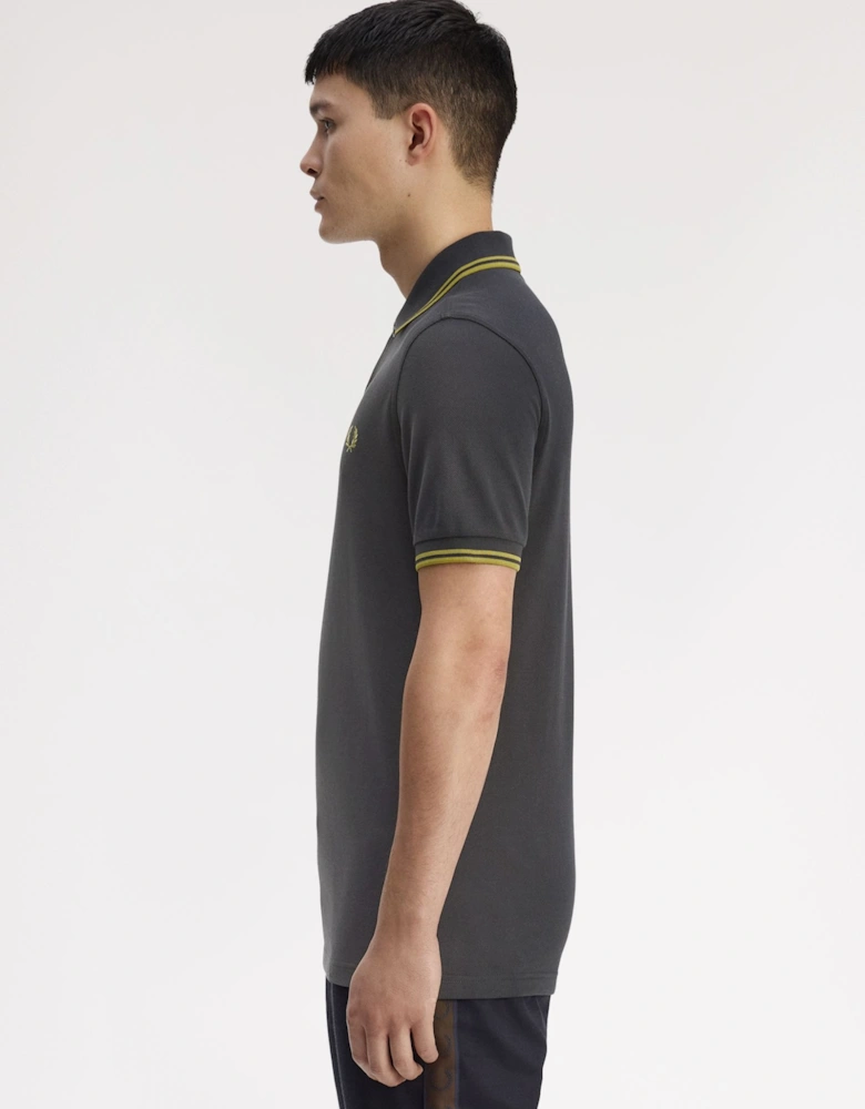M3600 Twin Tipped Shirt - Anchor Grey/Tennis Ball Yellow