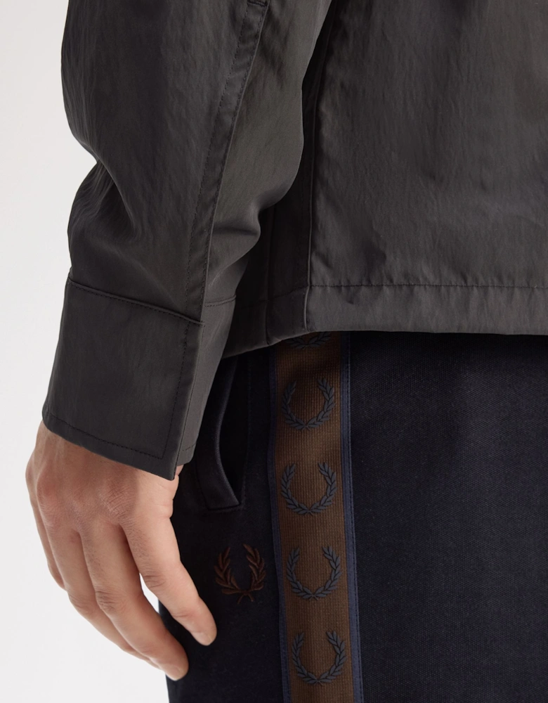 M5684 Zip Through Overshirt - Anchor Grey