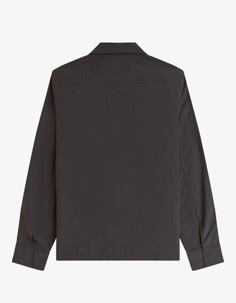 M5684 Zip Through Overshirt - Anchor Grey