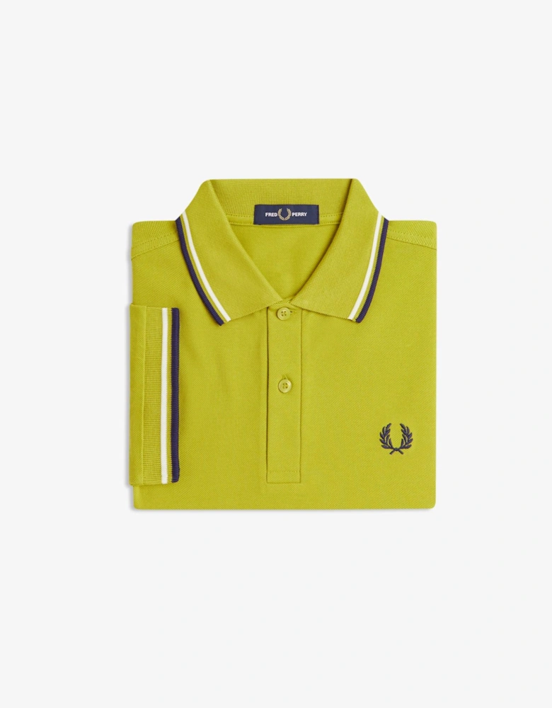 M3600 Twin Tipped Shirt - Tennis Ball Yellow/Ecru/French Navy