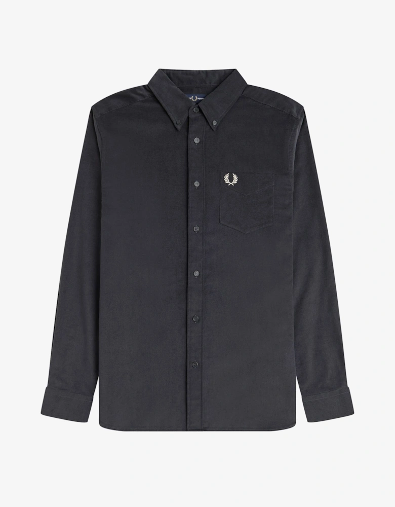 M1737 Needle Cord Shirt - Anchor Grey