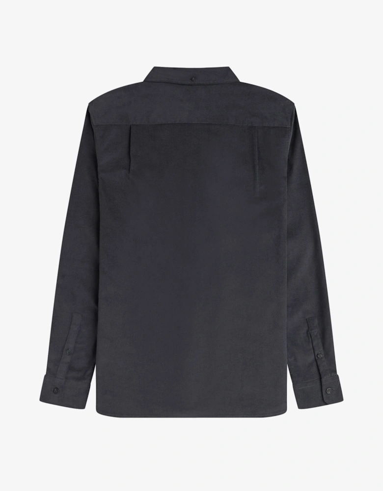 M1737 Needle Cord Shirt - Anchor Grey