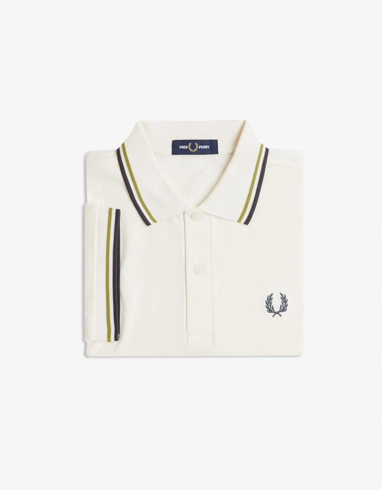 M3600 Twin Tipped Shirt - Ecru/Tennis Ball Yellow/Anchor Grey