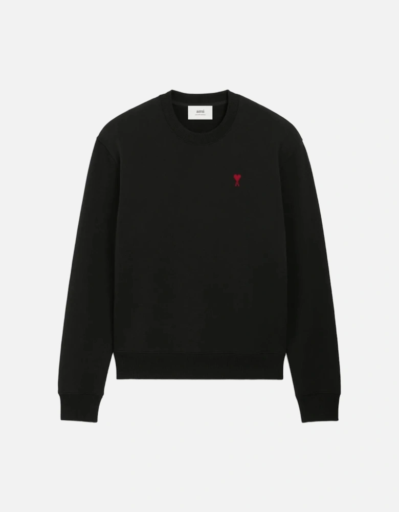 Heart Logo Sweatshirt Black