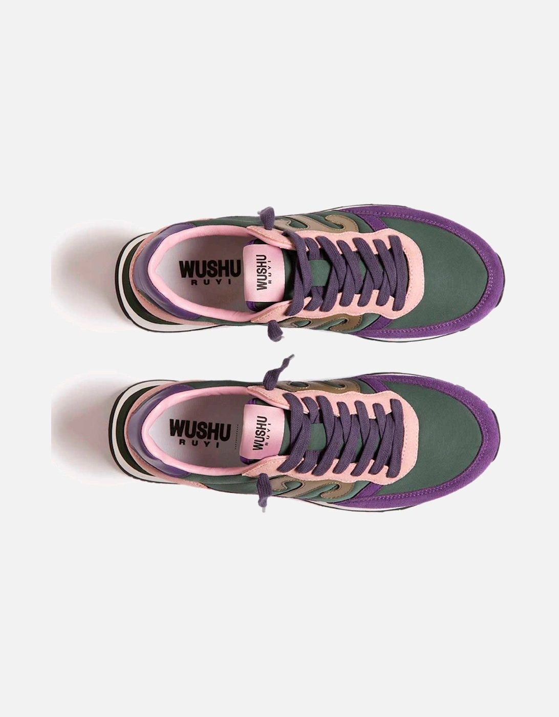 Club 47 Sneaker - Hunter Green / Purple / Rose