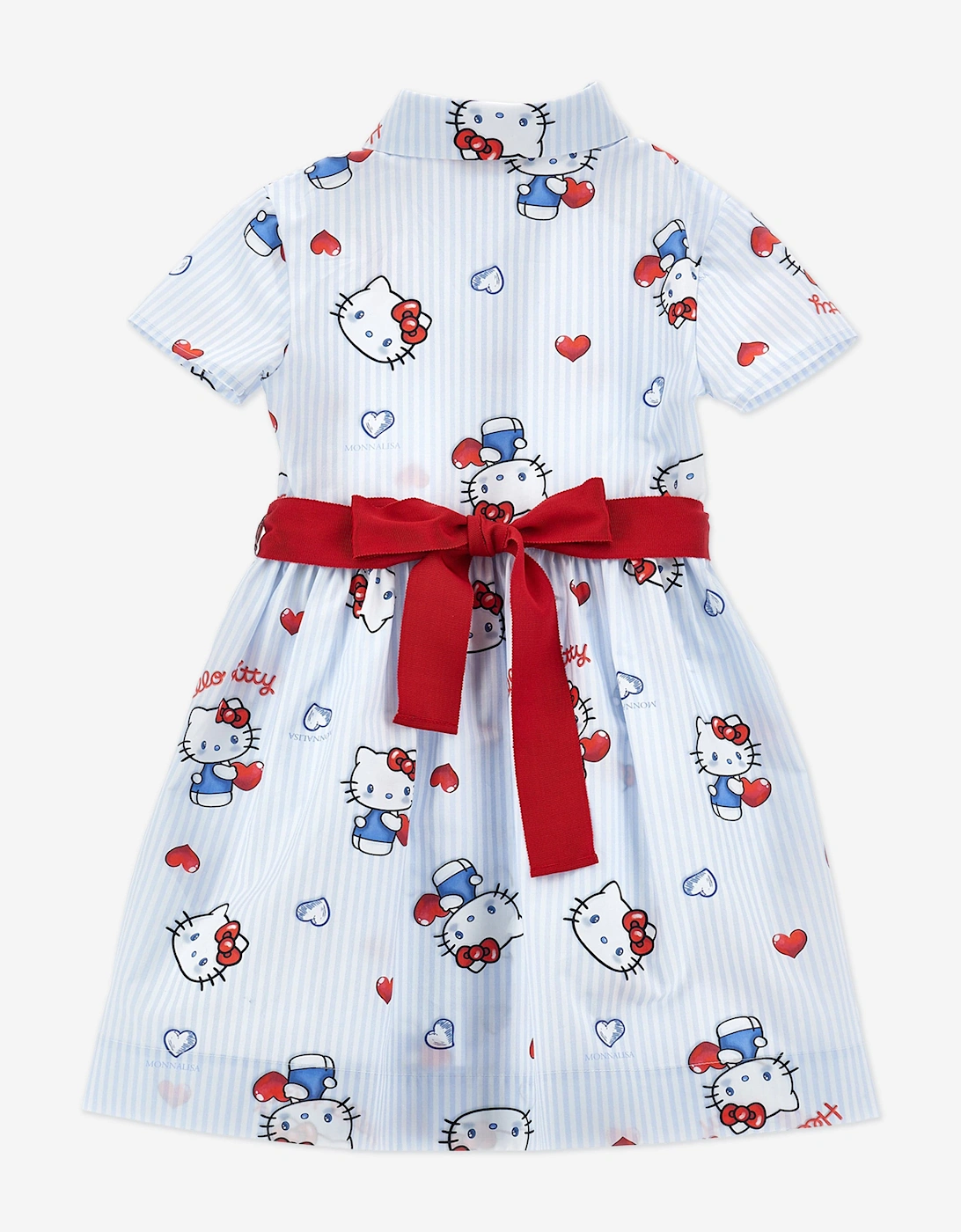Girls Hello Kitty Shirt Dress in Blue