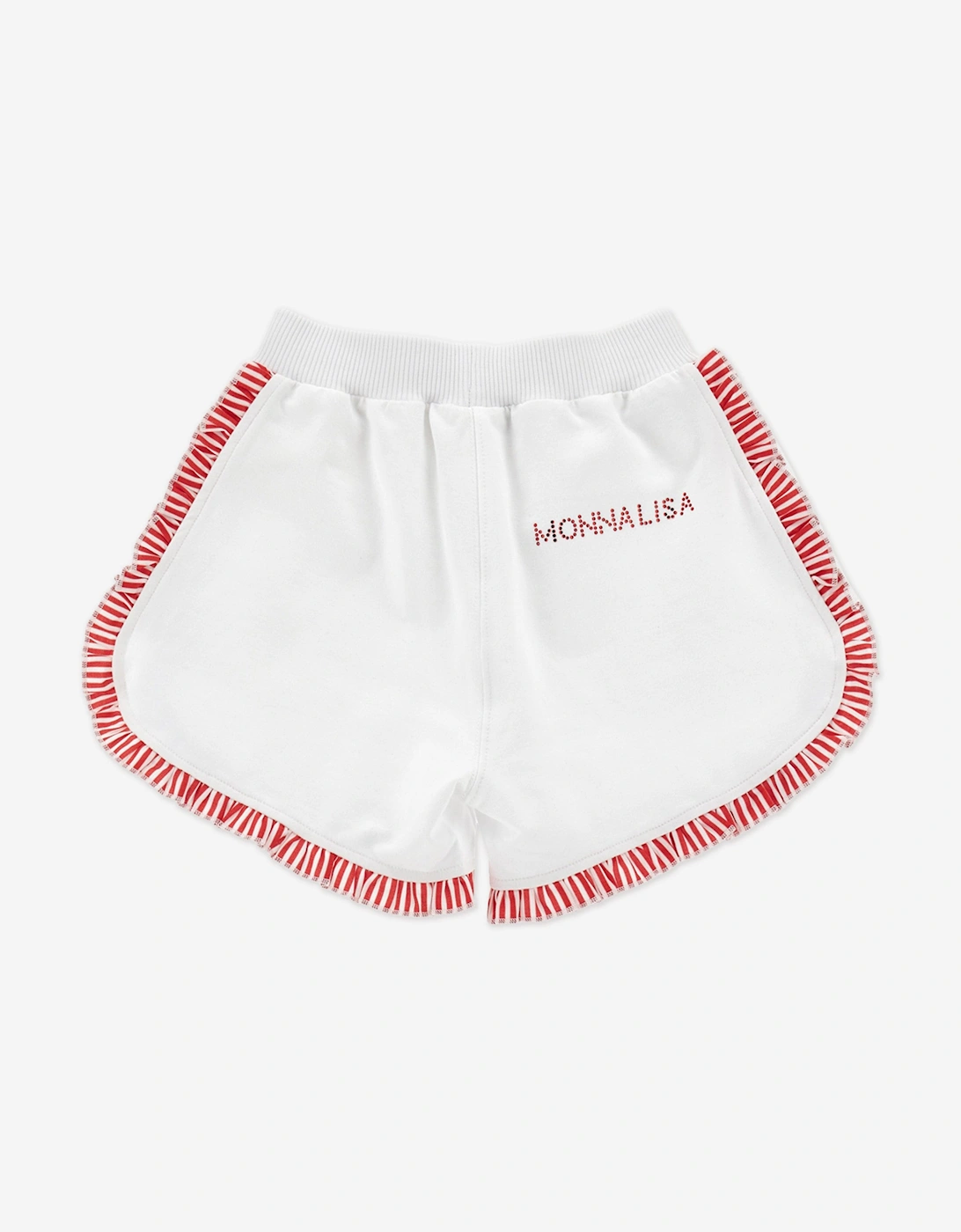 Girls Sweat Shorts in White