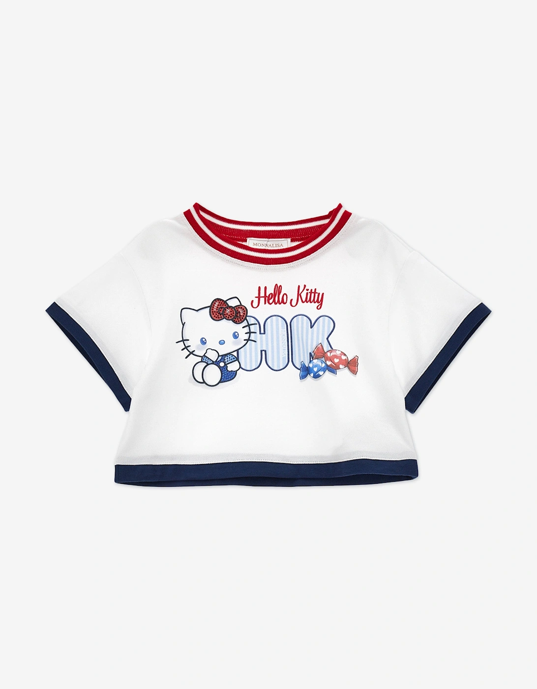 Girls Hello Kitty Skirt Set in Navy