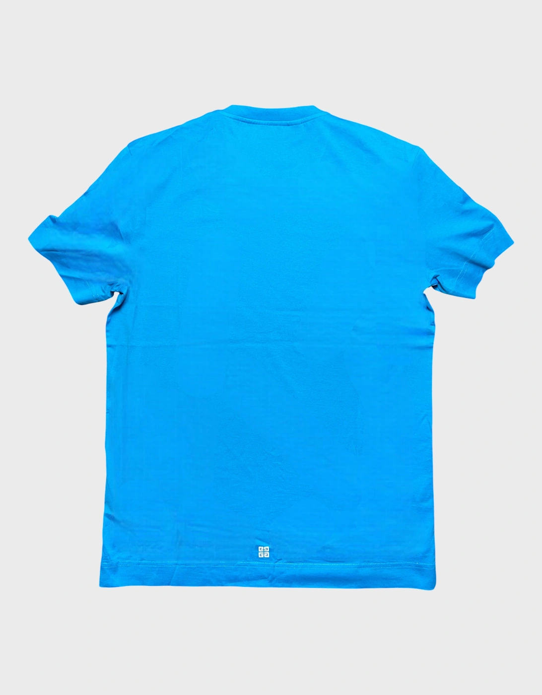 4G Emblem Slim Fit T Shirt Mineral Blue