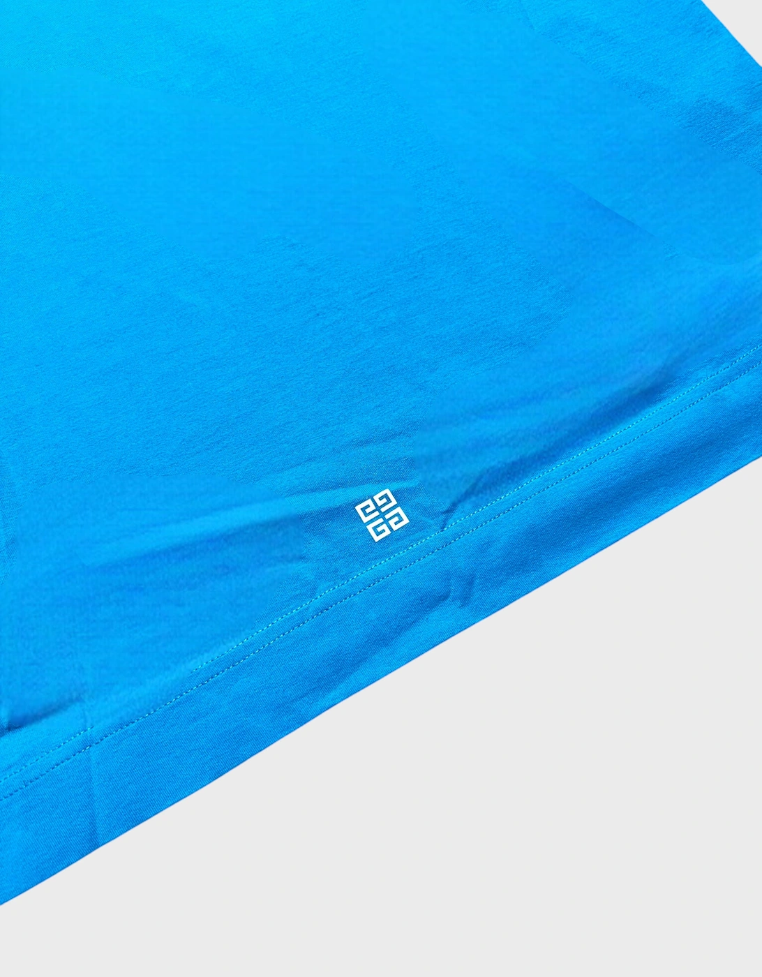 4G Emblem Slim Fit T Shirt Mineral Blue