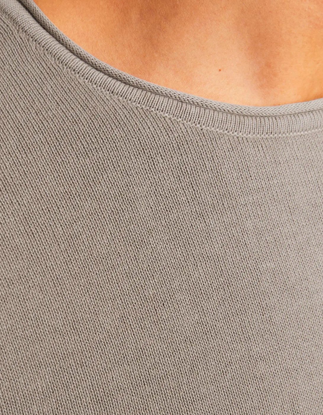 JJELEO Knit crew neck CROCKERY