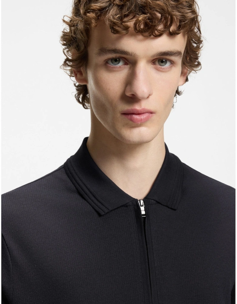 BOSS Black H-Paras 70 Polo Shirt 404 Dk Blue