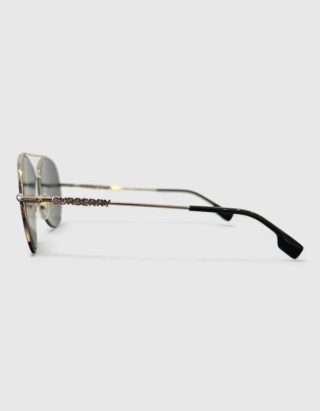 BE3147 Aviator Glasses Silver Dark Grey