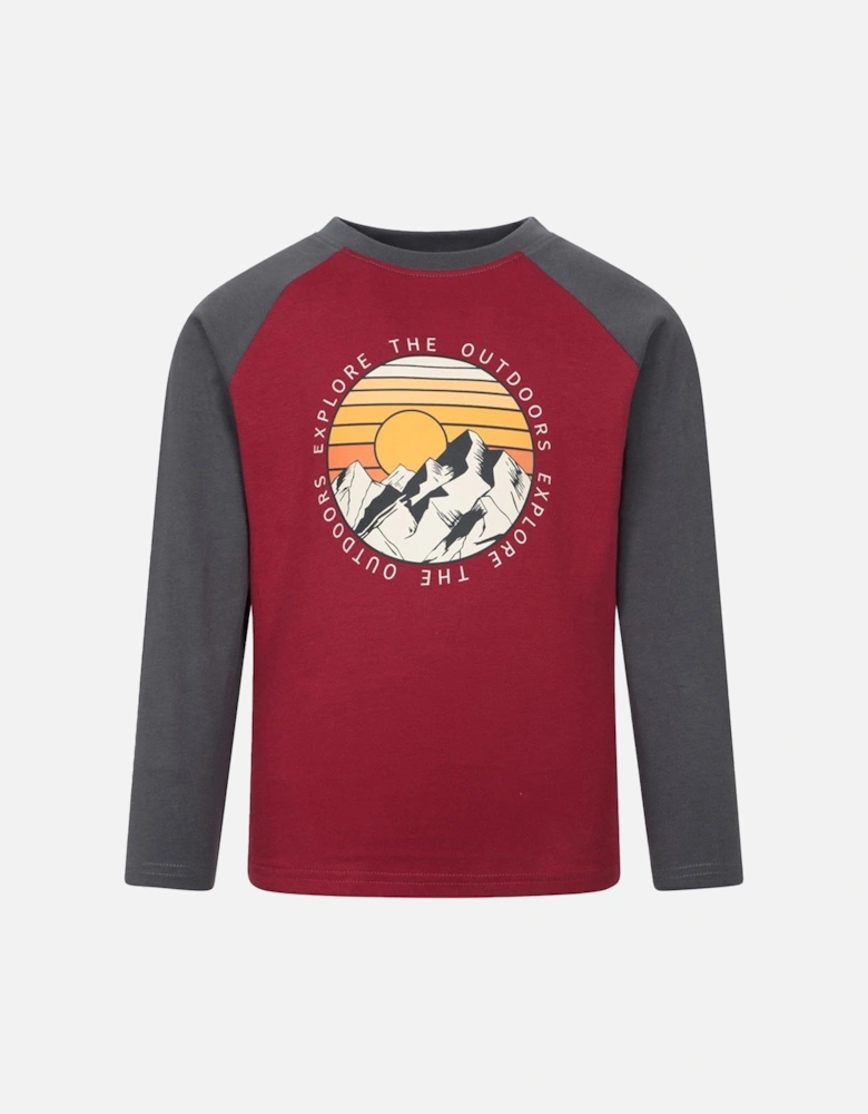 Childrens/Kids Explore Mountain T-Shirt