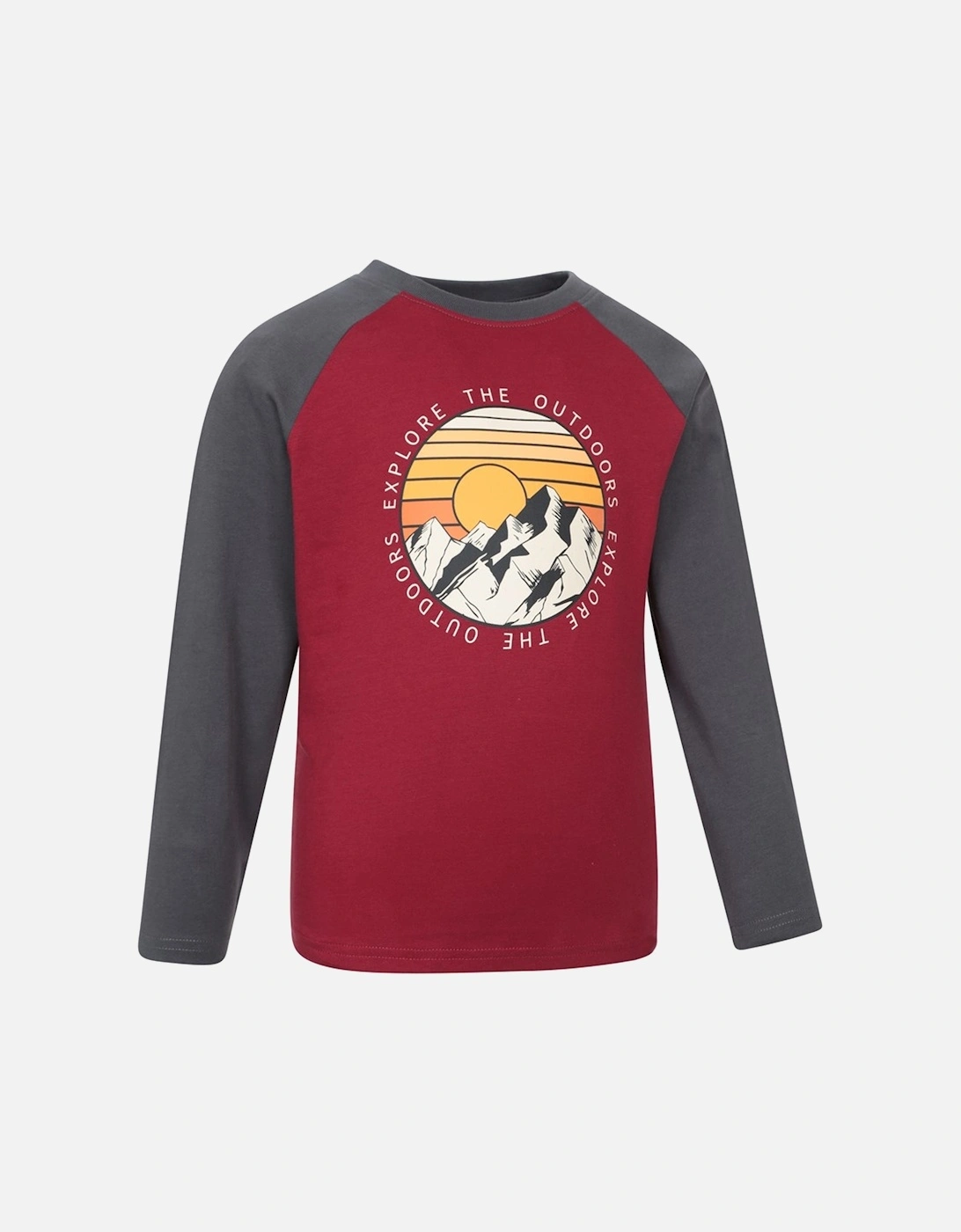 Childrens/Kids Explore Mountain T-Shirt