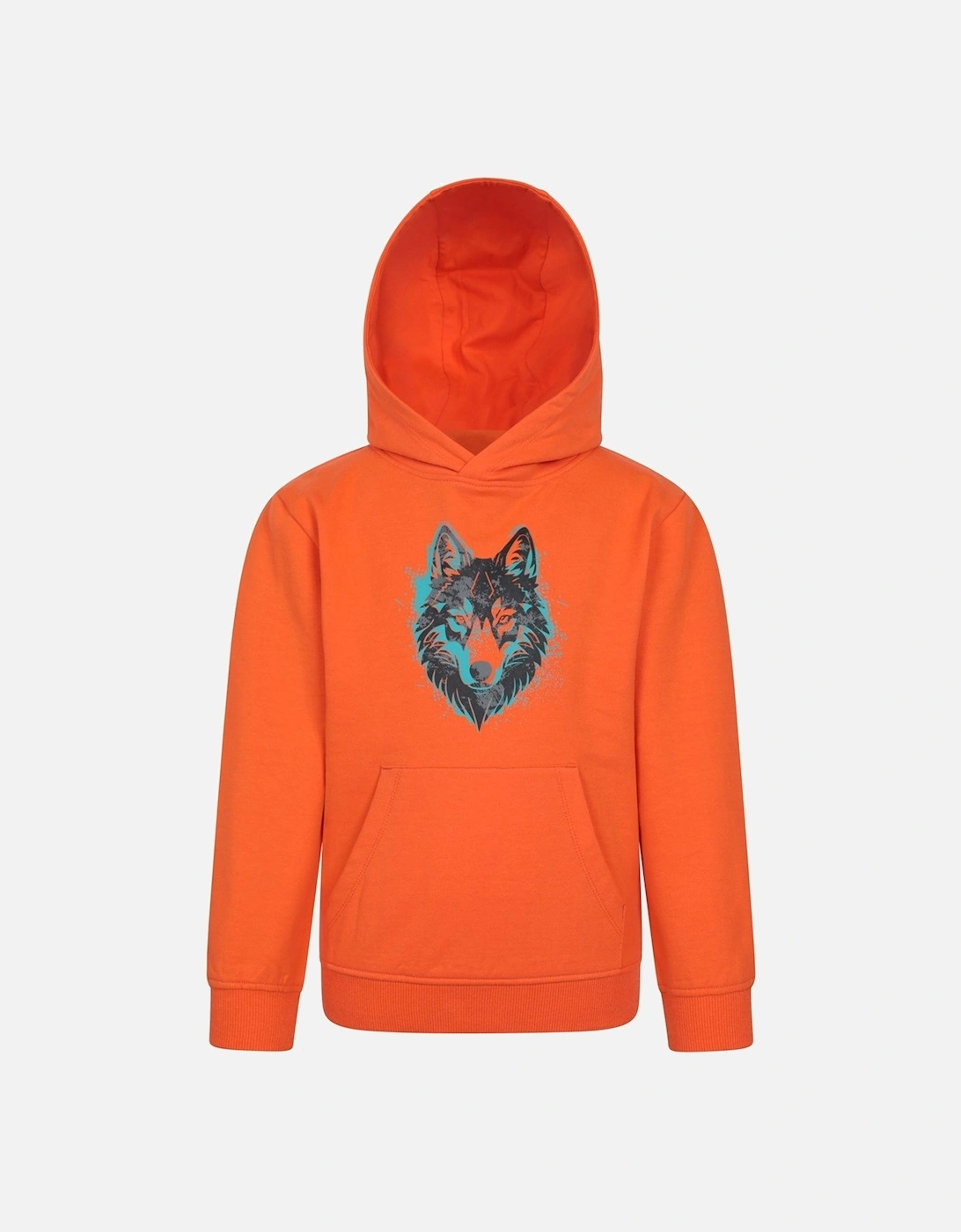 Childrens/Kids Wolf Hoodie, 5 of 4