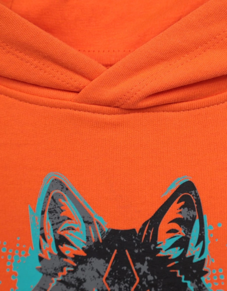 Childrens/Kids Wolf Hoodie