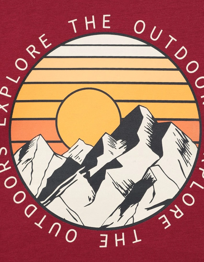 Childrens/Kids Explore Mountain T-Shirt