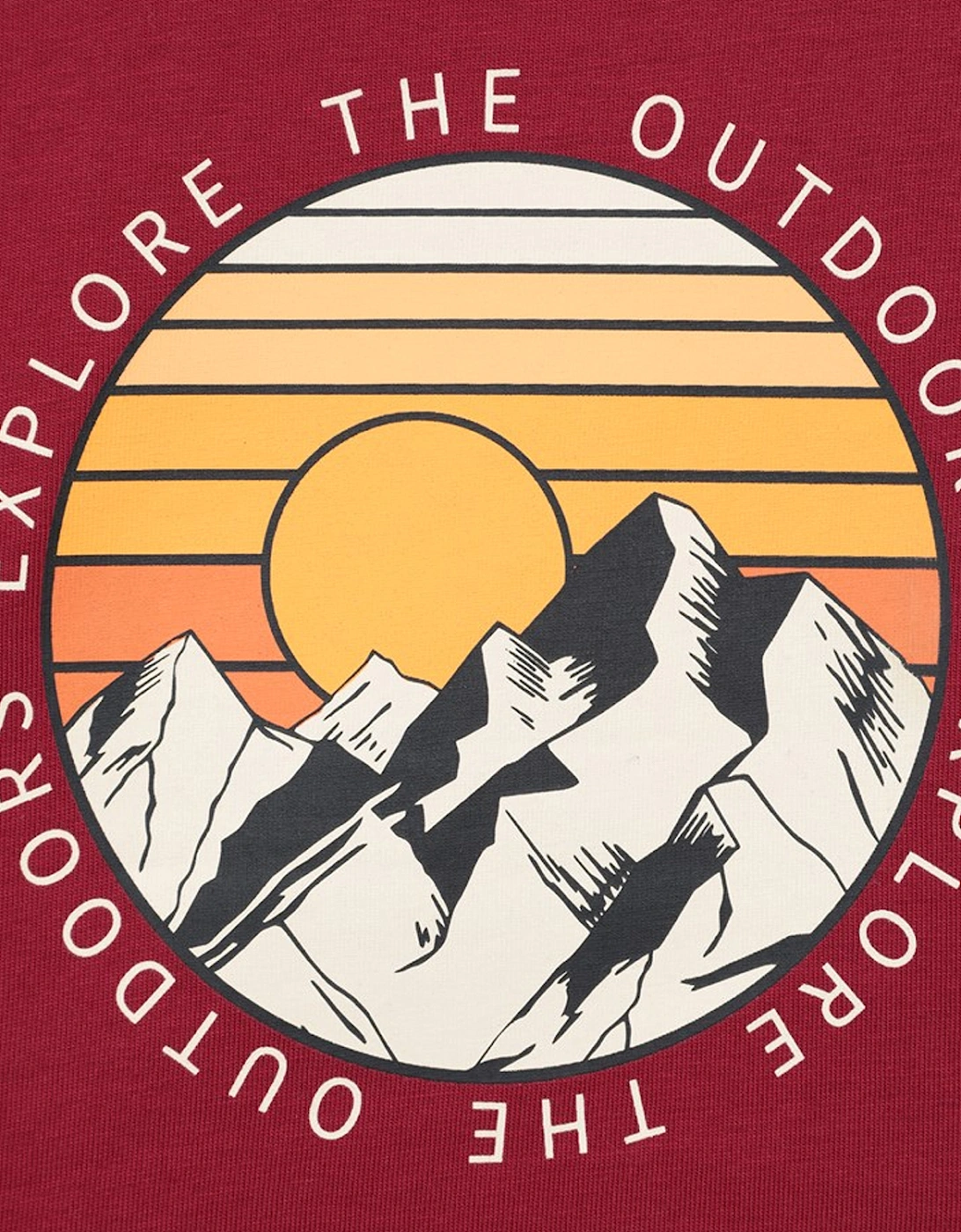 Childrens/Kids Explore Mountain T-Shirt