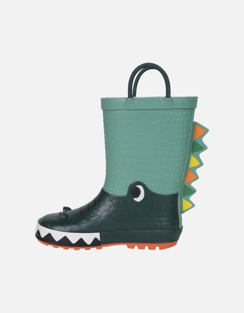 Childrens/Kids Crocodile Wellington Boots