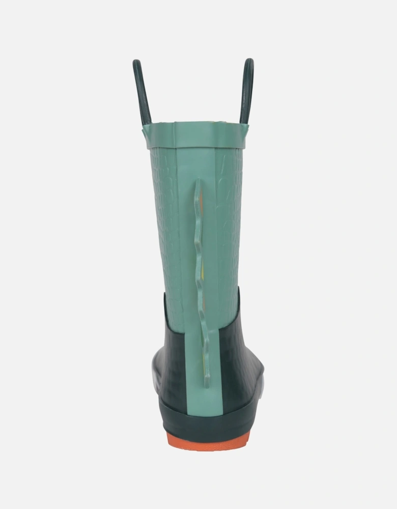 Childrens/Kids Crocodile Wellington Boots
