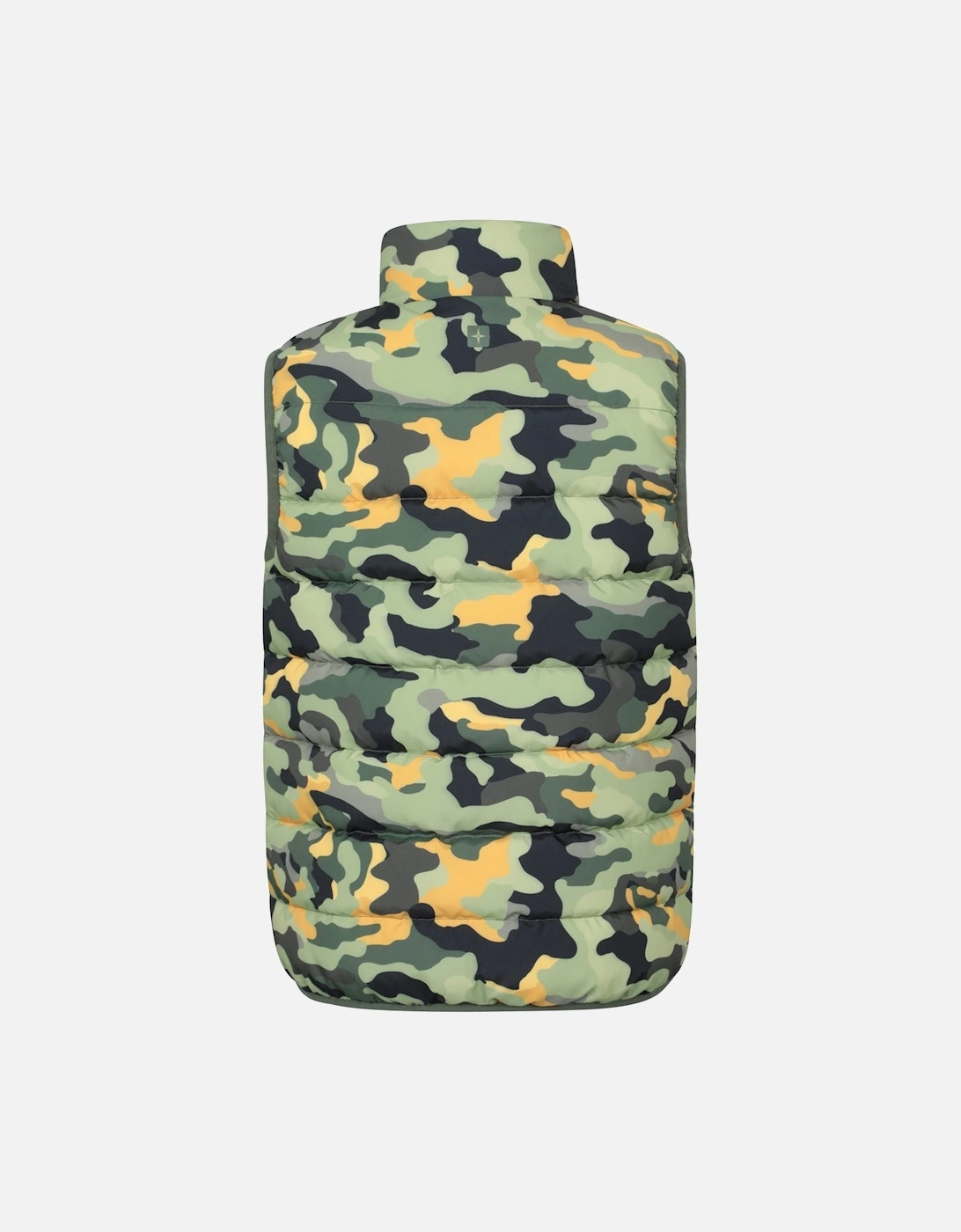 Childrens/Kids Rocko Camo Padded Gilet