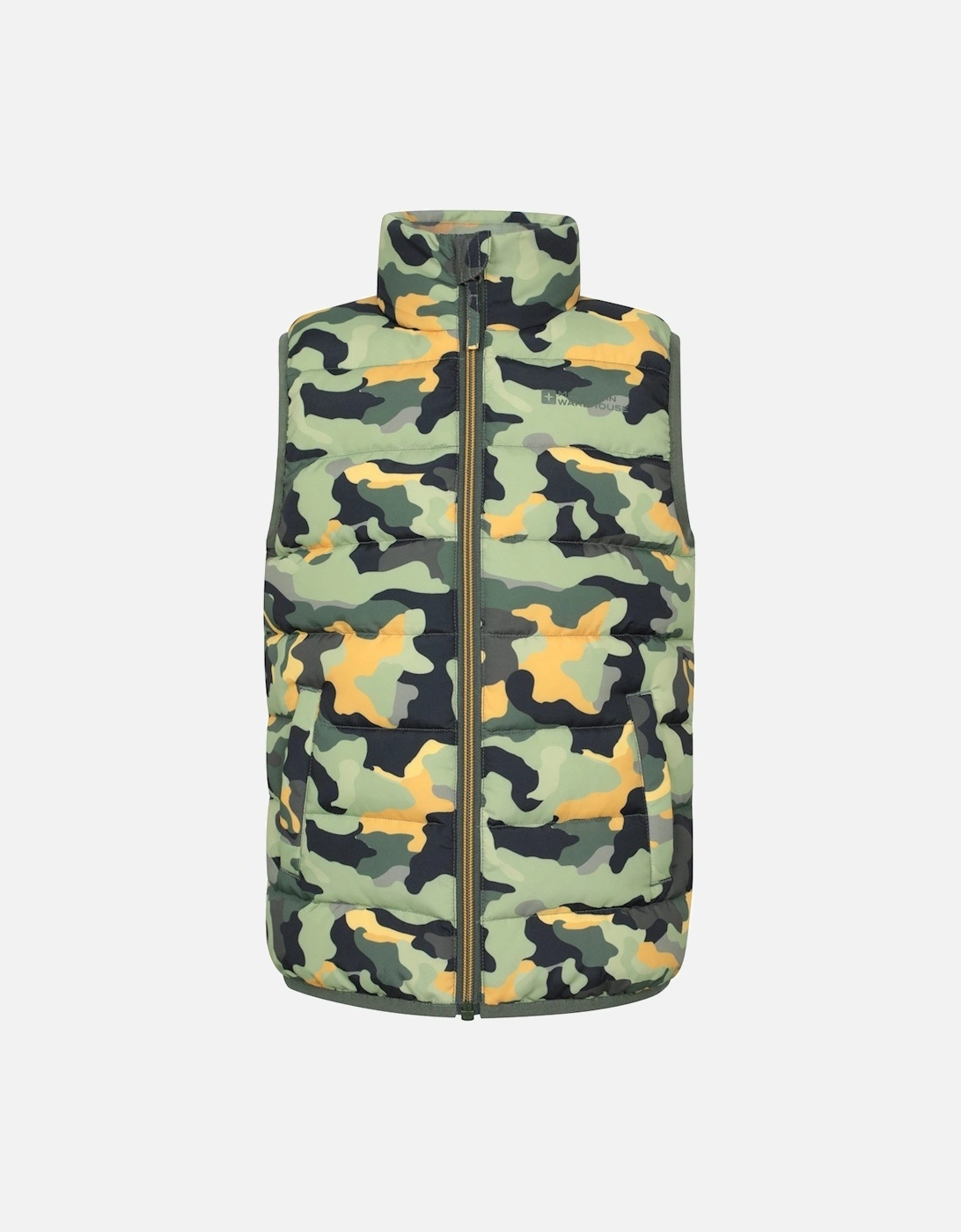 Childrens/Kids Rocko Camo Padded Gilet, 4 of 3