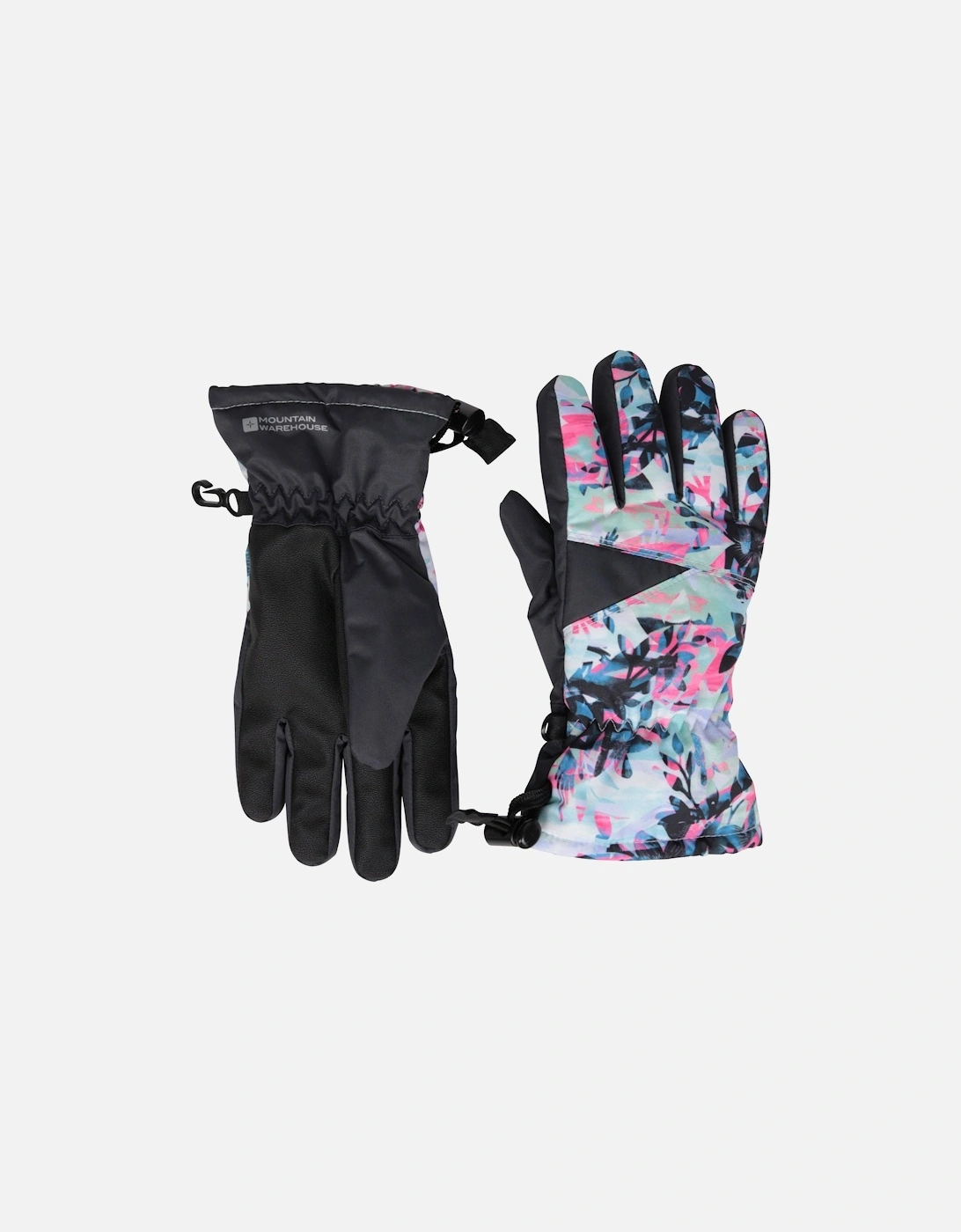 Childrens/Kids Extreme Waterproof Ski Gloves, 2 of 1