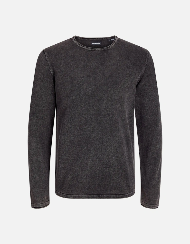 JJELEO Knit crew neck CAVIAR
