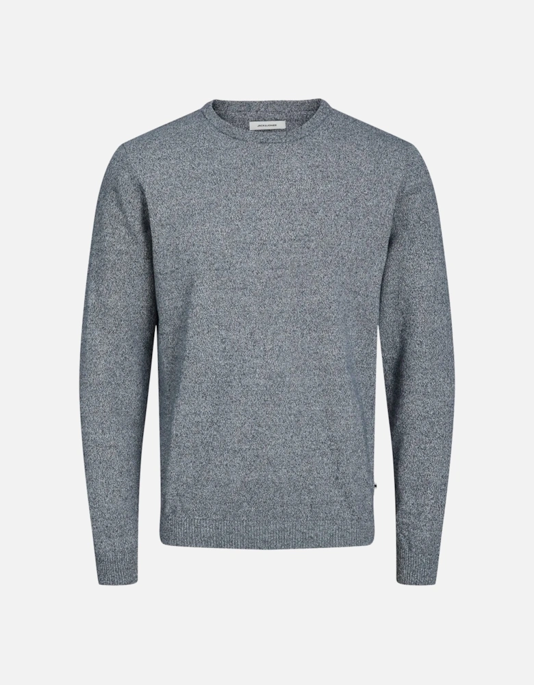 JJE Crew neck knit Navy blazer/twisted