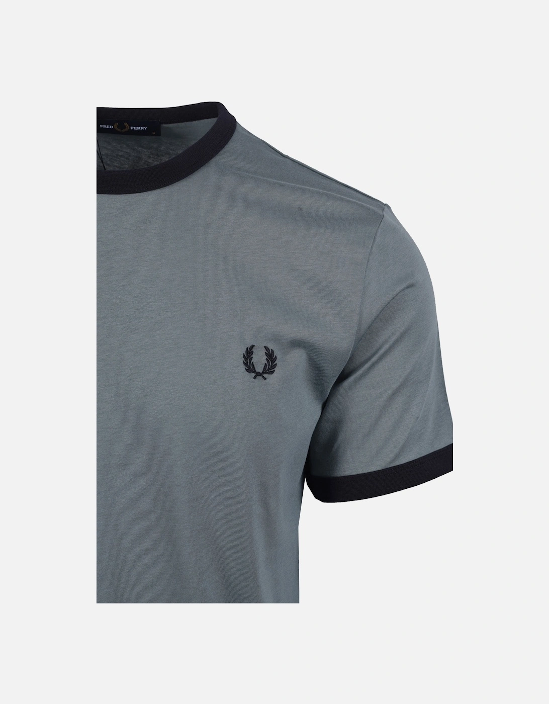 M3519 Ringer T-Shirt - Stockport Blue/Navy