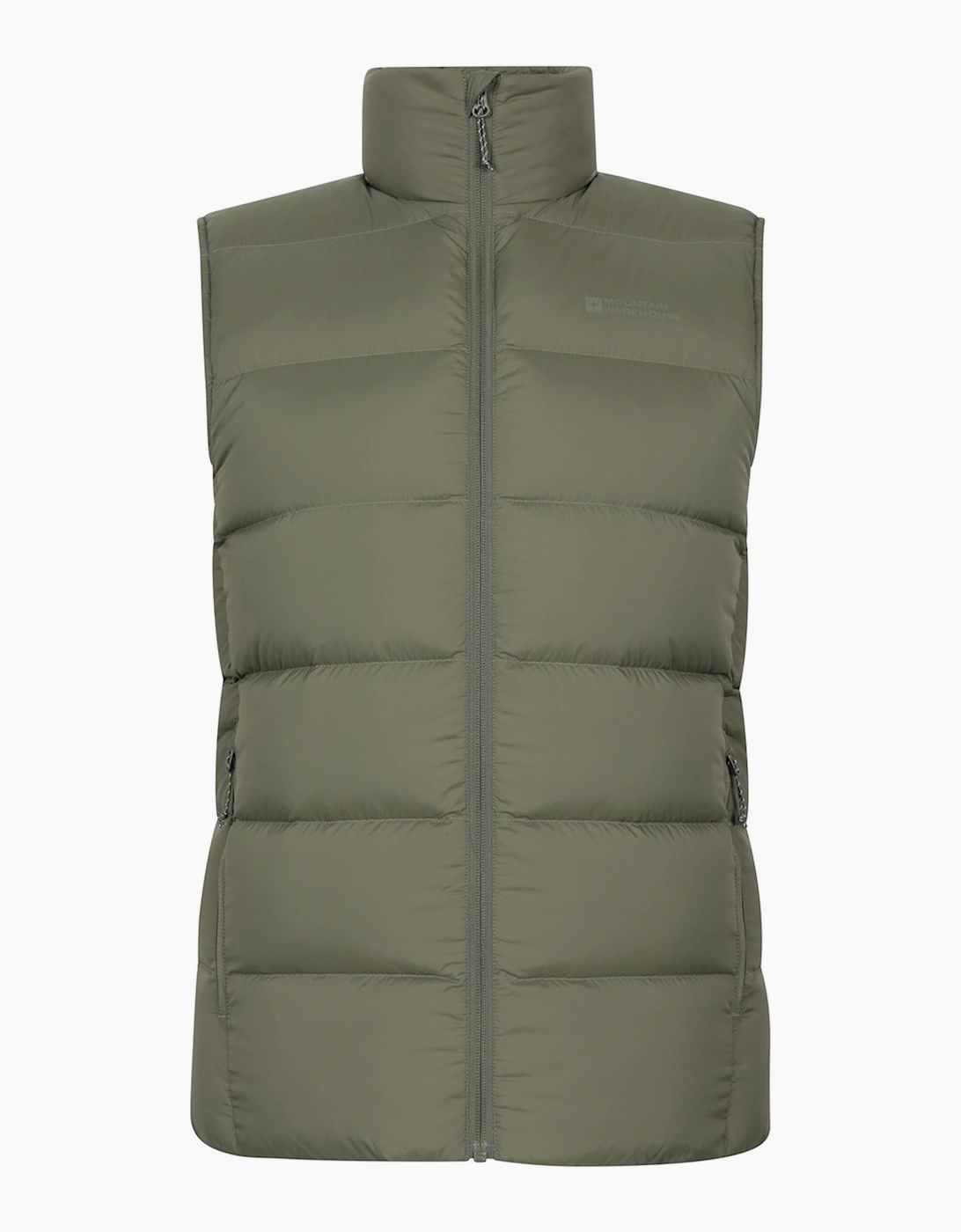 Mountain Warehouse Men's Green Stratus Down Packable Gilet  Regular/36 S