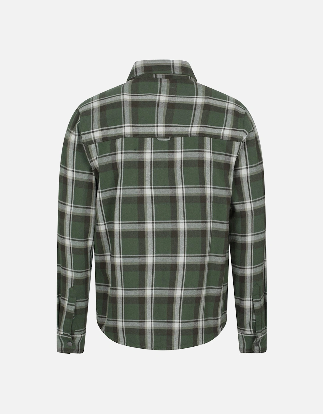 Mens Sandalwood Fleece Lined Long-Sleeved Shirt